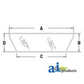 A & I Products Glass, Rear, Lower 25.75" x17.75" x4" A-D5NN9442014B